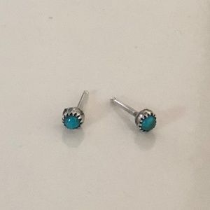 Turquoise and Sterling Earrings